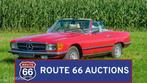 Mercedes-Benz 280 SL | 1976 | Route 66 Auctions, Zwart, Mercedes-Benz, Bedrijf, Handgeschakeld