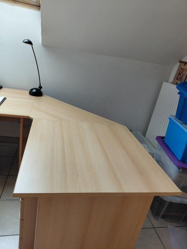 Bureau, Maison & Meubles, Bureaux, Autres marques, Utilisé, Bois, 60 cm