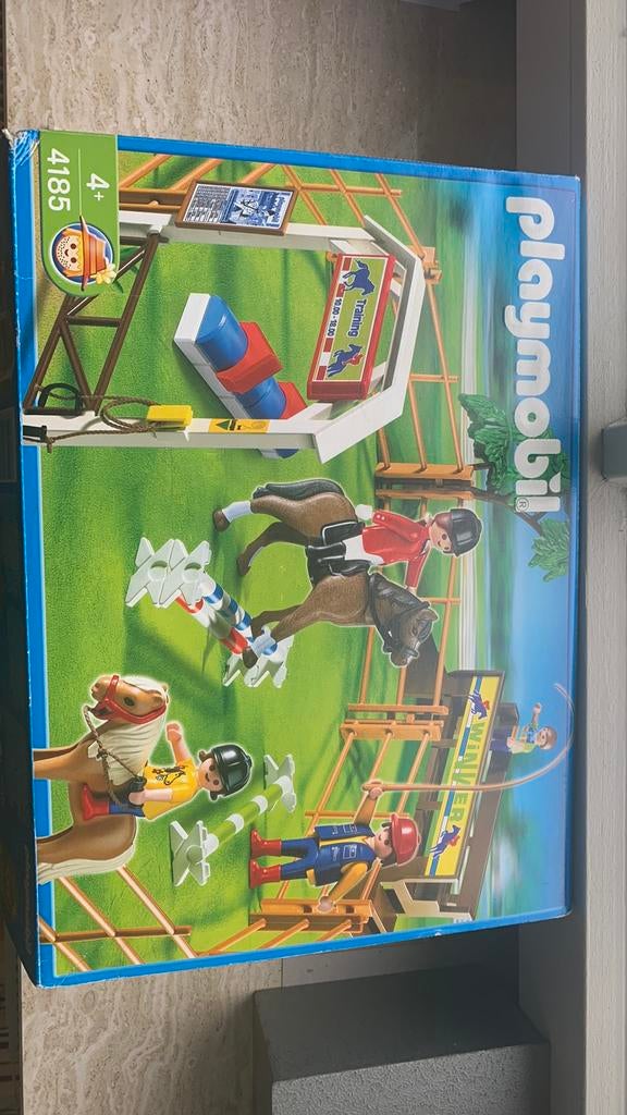Playmobil training wedstrijd paardenset, Ophalen of Verzenden, Zo goed als nieuw, Complete set
