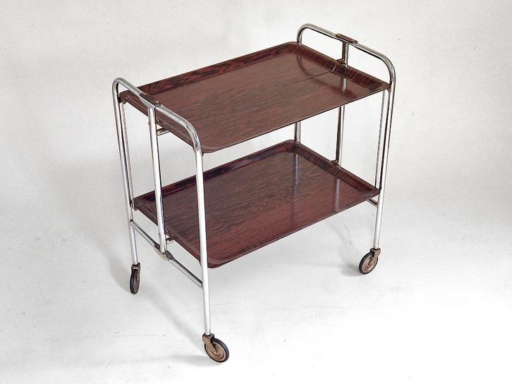 bijzettafel retro, Verzamelen, Retro, Huis en Inrichting, Ophalen of Verzenden