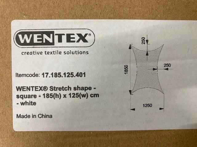 3 x Wentex Stretch Shape Square, Musique & Instruments, Lumières & Lasers, Neuf, Enlèvement