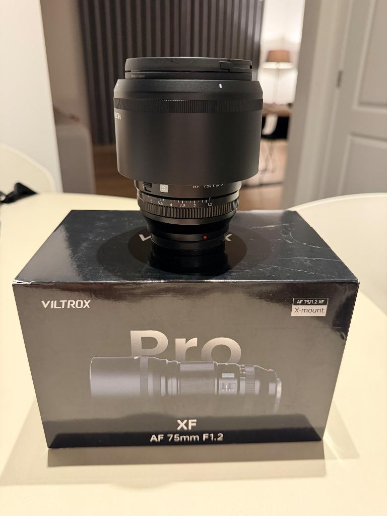 Viltrox XF AF 75mm F1.2 PRO - voor Fujifilm Fuji X mount, Audio, Tv en Foto, Foto | Lenzen en Objectieven, Zo goed als nieuw, Telelens