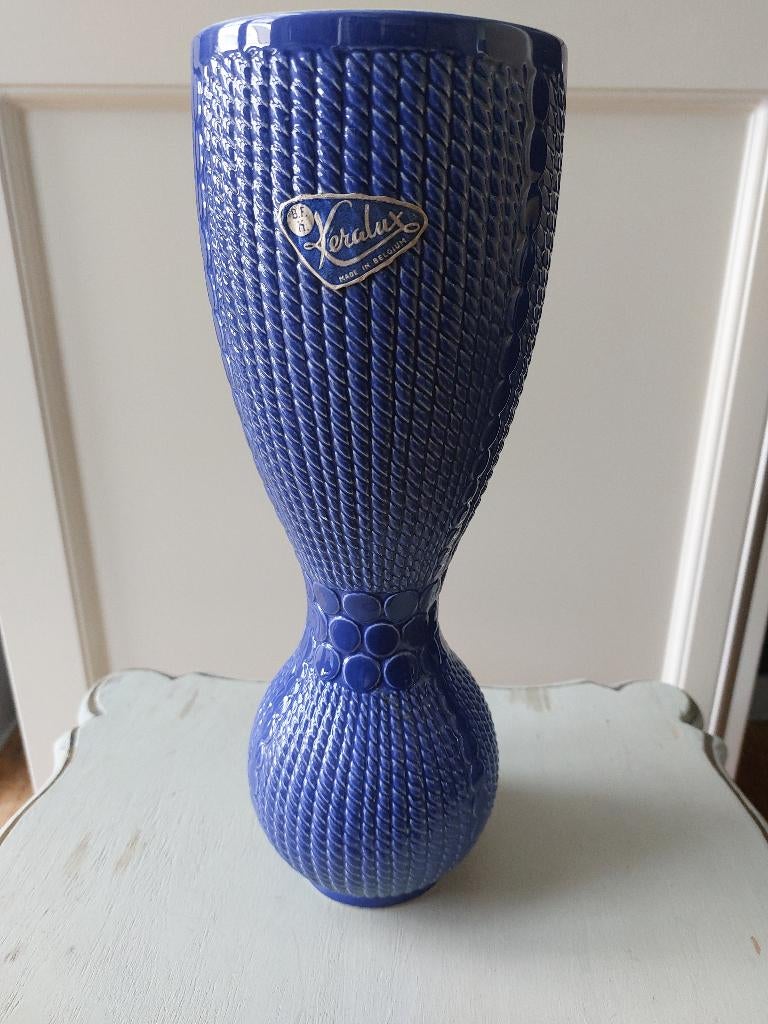 Vase Keralux, Boch et Frères, année 1956, Antiquités & Art, Enlèvement ou Envoi