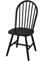 6 belles chaises noires neuves, Neuf, Très belle ligne,élégante., Enlèvement, Cinq, Six Chaises ou plus