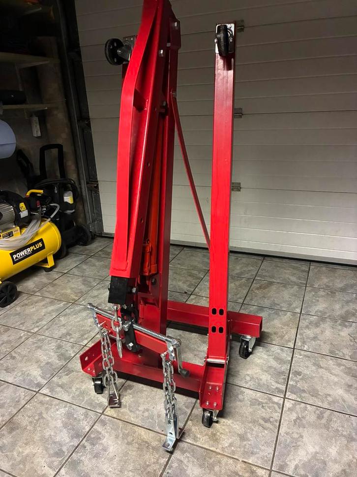 Werkplaatskraan te huur (garagekraan), Auto diversen, Krikken, Zo goed als nieuw, Ophalen