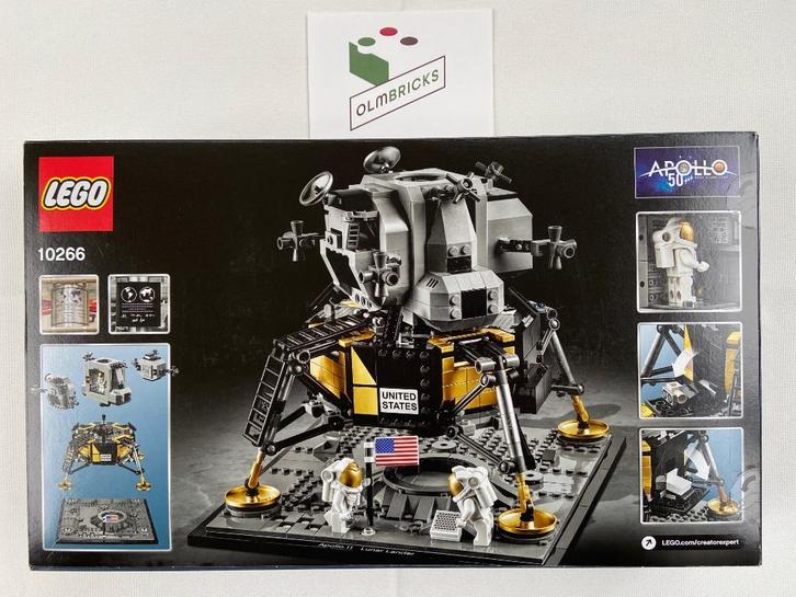 LEGO Creator Expert 10266 NASA Apollo 11 Lunar Lander, Kinderen en Baby's, Speelgoed | Duplo en Lego, Nieuw, Lego, Complete set