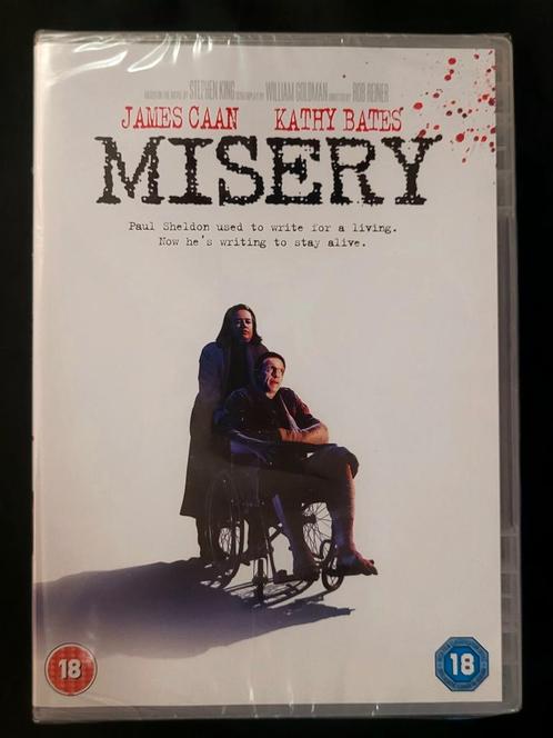 DVD du film Misery - Stephen King - Neuf, CD & DVD, DVD | Horreur, Utilisé, Enlèvement ou Envoi