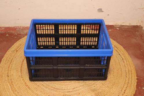 Opvouwbaar krat 45L – stevig & ruimtebesparend, Doe-het-zelf en Bouw, Kratten en Dozen, Zo goed als nieuw, Krat, 50 tot 75 cm