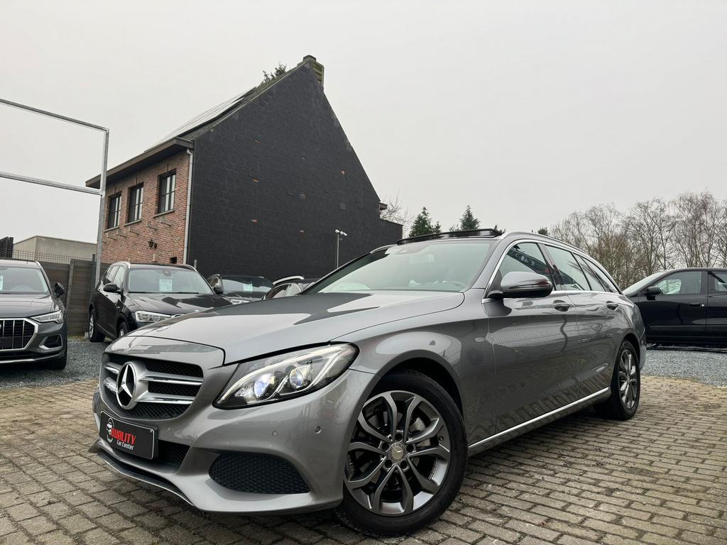 Mercedes C180 2015 085000km benzine automaat pano xenon led