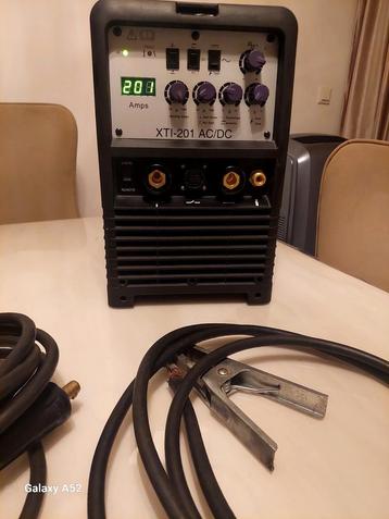 Tig laspost ac dc aluminium, Enlèvement