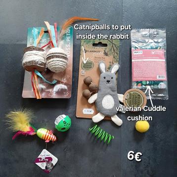 Kattenspeelgoed set nr 1 beschikbaar voor biedingen