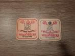 Oude bierviltjes trappiste vieille villers, Verzamelen, Ophalen of Verzenden