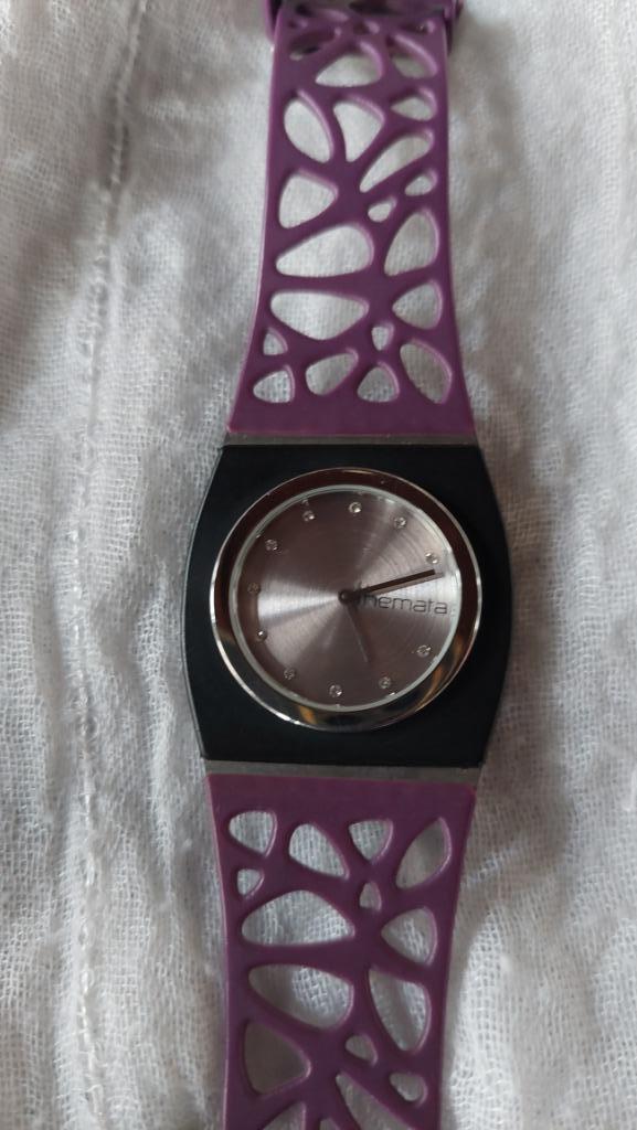Prachtig Themata-horloge, Handtassen en Accessoires, Horloges | Dames, Zo goed als nieuw, Polshorloge, Overige materialen, Overige materialen