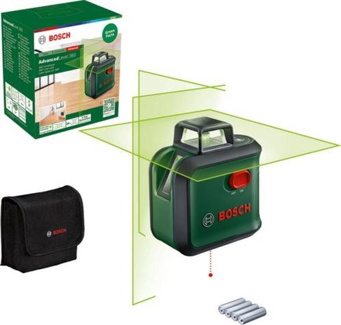 Laser ligne Bosch AdvancedLevel 360, Doe-het-zelf en Bouw, Meetapparatuur, Zo goed als nieuw, Overige meters, Ophalen