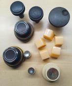 Set knoppen en toetsen voor oude radio's, Verzenden, Gebruikt