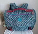 Kipling mallette 3 compartiments (6 à 12 ans) + singe, Bijoux, Sacs & Beauté, Sacs | Cartables, Enlèvement ou Envoi, 30 à 40 cm