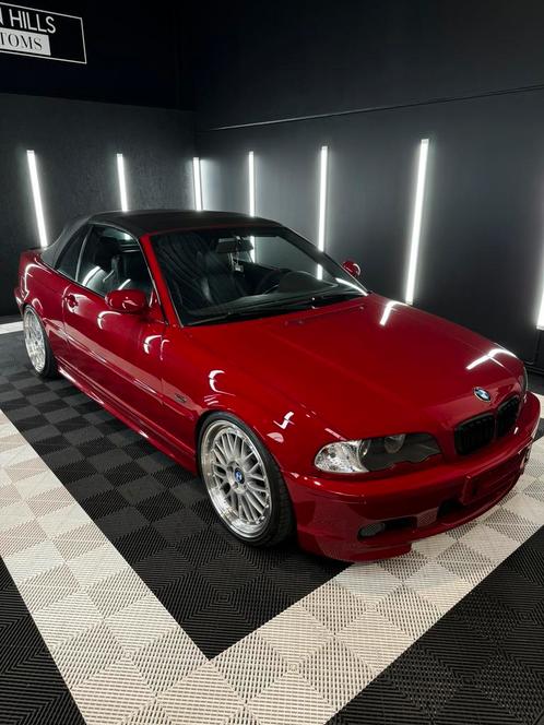 Bmw e46 325ci imola rood, Auto's, BMW, Particulier, 3 Reeks, ABS, Adaptieve lichten, Airbags, Airconditioning, Alarm, Bluetooth