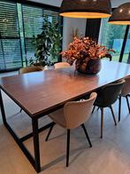 tafel industriële look - eetkamer, Huis en Inrichting, Ophalen, Zo goed als nieuw