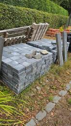 Klinkers, Damme, 15x15x6, getrommeld, zwart, Ophalen, Zo goed als nieuw, Klinkers