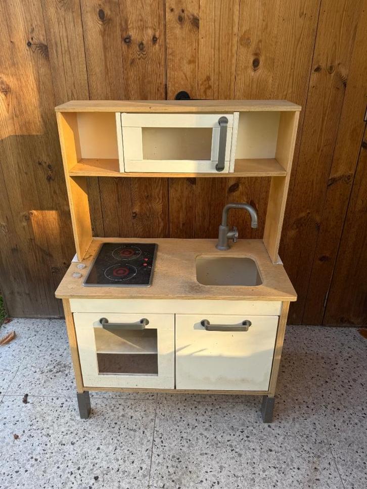 IKEA DUKTIG Speelkeuken - Berken, Kinderen en Baby's, Speelgoed | Speelkeukens, Gebruikt, Speelkeuken, Ophalen