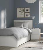 Bedframe wit éénpersoonsbed + 1 bedlade, Ophalen, Gebruikt, 90 cm, Eenpersoons