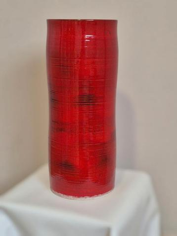 Vase cylindrique vintage XL Steuler des années 1960, Enlèvement ou Envoi, Comme neuf