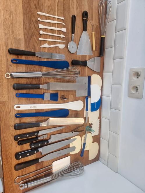 Lot Bakkersmateriaal, Huis en Inrichting, Keuken | Bestek, Gebruikt, Ophalen