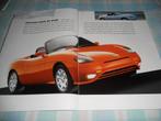 Fiat Barchetta 1995 Brochure, Boeken, Verzenden