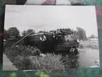 Vintage foto 2 spitsen binnenvaart scheepvaart, Foto, Ophalen of Verzenden, Zo goed als nieuw, 1940 tot 1960