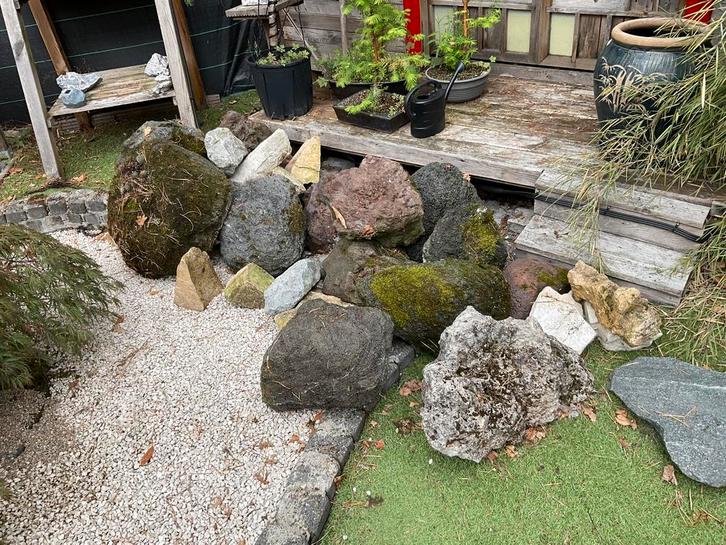 Mooie partij lavastenen en rotsen, Tuin en Terras, Vijvers, Gebruikt, Ophalen