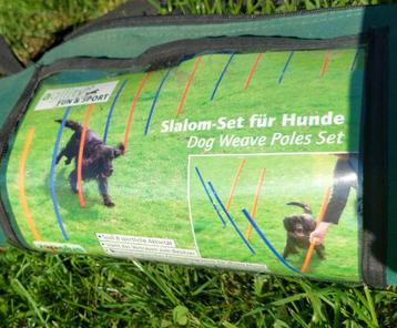Agility outdoor slalom beschikbaar voor biedingen