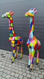 Sculpture girafe résine, Enlèvement