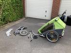 Croozer Kid for 2, Fietsen en Brommers, Ophalen, Gebruikt, Opvouwbaar, Kinderkar
