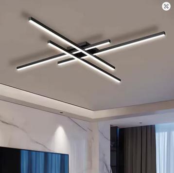 LED lamp - Black 4 heads 120cm, Dimmable with remote beschikbaar voor biedingen