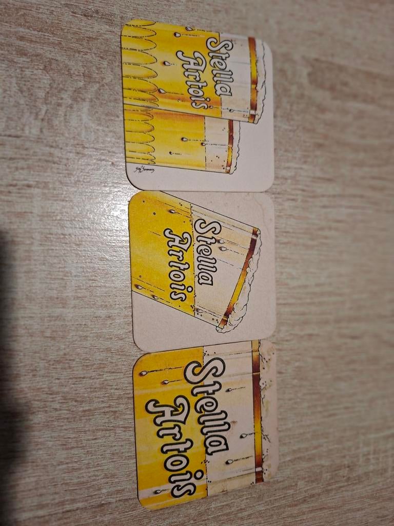 Sous bock Stella Artois, Ophalen of Verzenden, Stella Artois