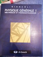 PHYSIQUE GENERALE 1  - Mécanique et Thermodynamique, Physique, Enlèvement ou Envoi, Comme neuf, Secondaire
