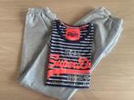 grijze sportset - Superdry / Jbc - maat 164, Kinderen en Baby's, Superdry, Gebruikt, Meisje, Ophalen of Verzenden
