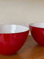 Holmegaard deux grands bols en verre danois
