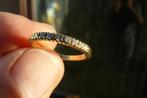 Gouden ring met briljanten, Handtassen en Accessoires, Ringen, Goud, Goud, Met edelsteen, Gebruikt