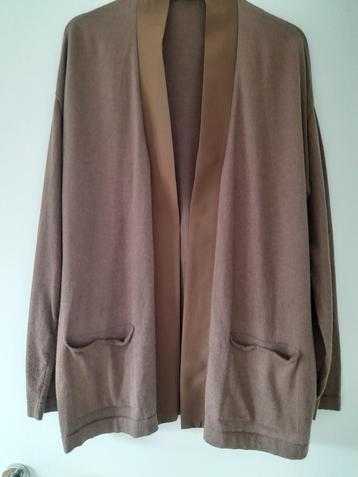 Gilet Gerry Weber pour femme, Taille 42/44 (L), Enlèvement ou Envoi, Comme neuf, Brun