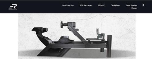 Unieke RCC MK8 Formula seat  geschikt ook voor LeMans / LMP1, Computers en Software, Joysticks, Zo goed als nieuw, Ophalen