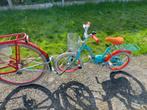 Follow-Me Tandem + Kinderfiets (Prestige 16"), Fietsen en Brommers, Ophalen, Minder dan 10 versnellingen, Gebruikt, Opvouwbaar