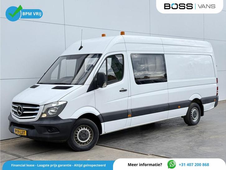 Mercedes-Benz Sprinter 314 2.2 CDI L3H2 Dubbele Cabine Mixto, Auto's, Bestelwagens en Lichte vracht, Bedrijf, Te koop, ABS, Achteruitrijcamera