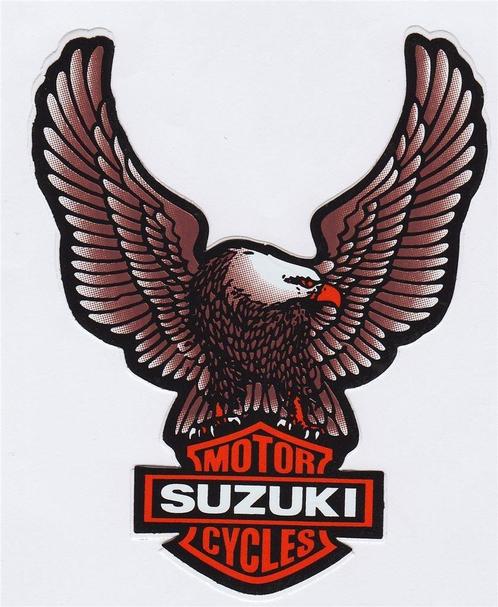 Suzuki eagle sticker, Motoren, Accessoires | Stickers, Verzenden