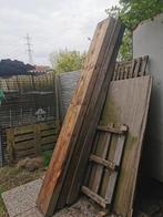 Eik balken te koop 3 voor 100€, Doe-het-zelf en Bouw, Hout en Planken, Ophalen of Verzenden
