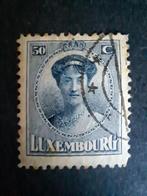 LUX 1921 1925 Grande-Duchesse Charlotte 50c bleu, Enlèvement ou Envoi