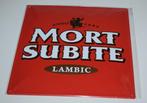 Mort Subite / Lambic, Verzamelen, Biermerken, Verzenden, Nieuw, Reclamebord, Plaat of Schild, Overige merken