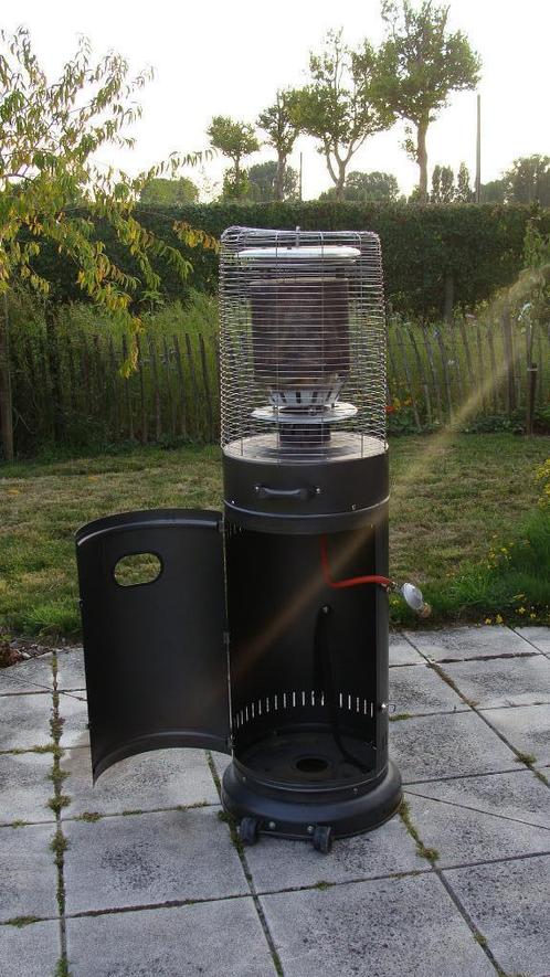 Terrasverwarmer propaan/butaan, Tuin en Terras, Terrasverwarmers, Gebruikt, Gas, Vloer, Ophalen