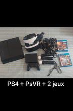 PS4-console met PlayStation VR en 2 games, Games en Spelcomputers, Ophalen of Verzenden, Zo goed als nieuw