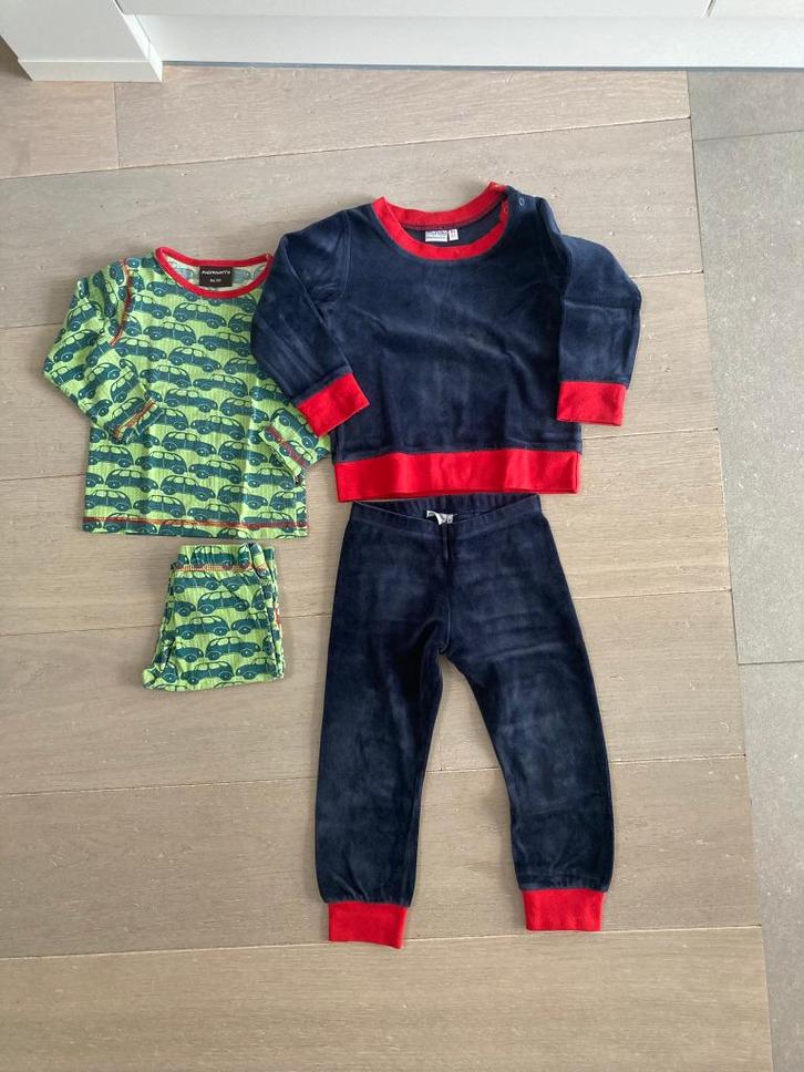 Pakket Pyjama’s 2 stuks (Maat 86-92 / 1-2 jaar), Kinderen en Baby's, Babykleding | Maat 86, Gebruikt, Jongetje, Nacht- of Onderkleding
